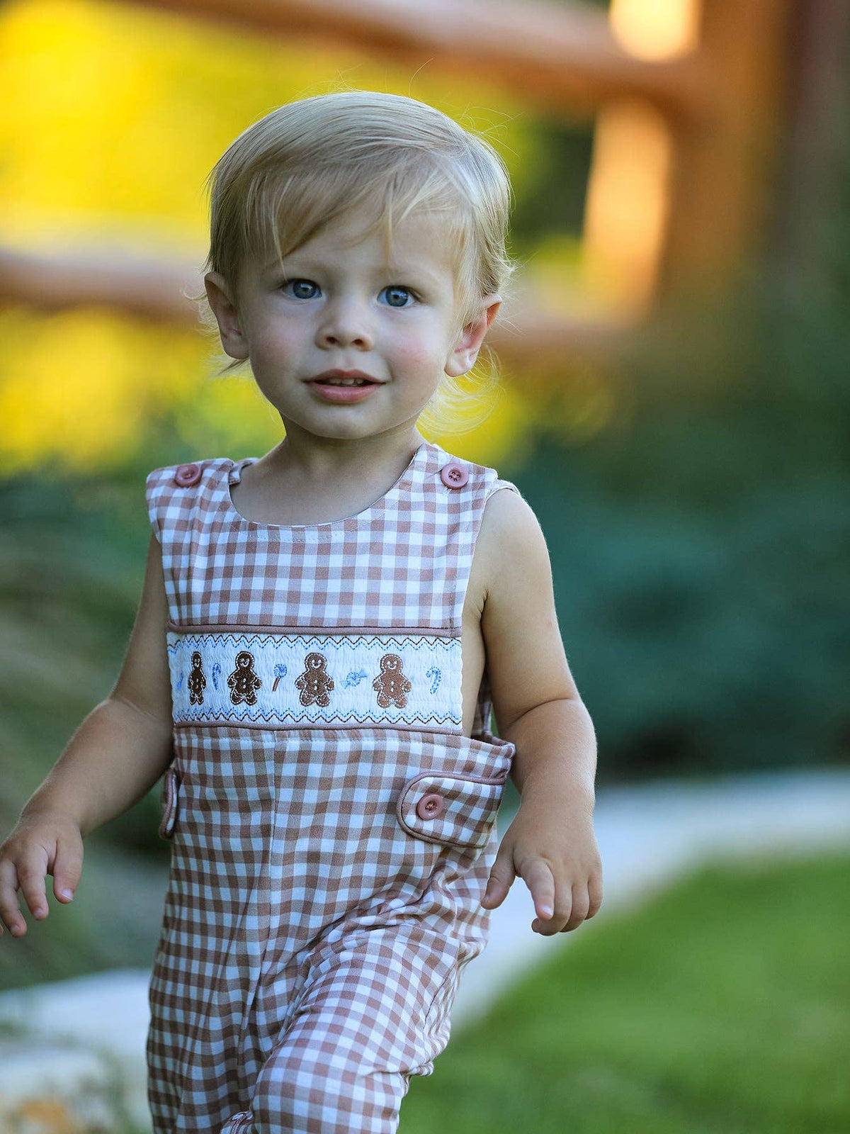 Gingerbread Romper