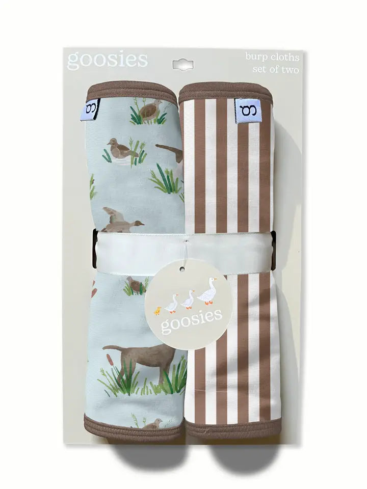 Goosies Burp Cloth Set