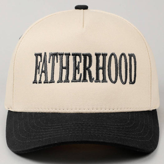 FATHERHOOD Embroidered Trucker Hat