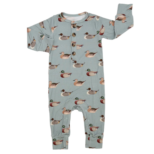 Vintage Ducks Romper
