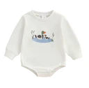Ducks Embroidered Bubble