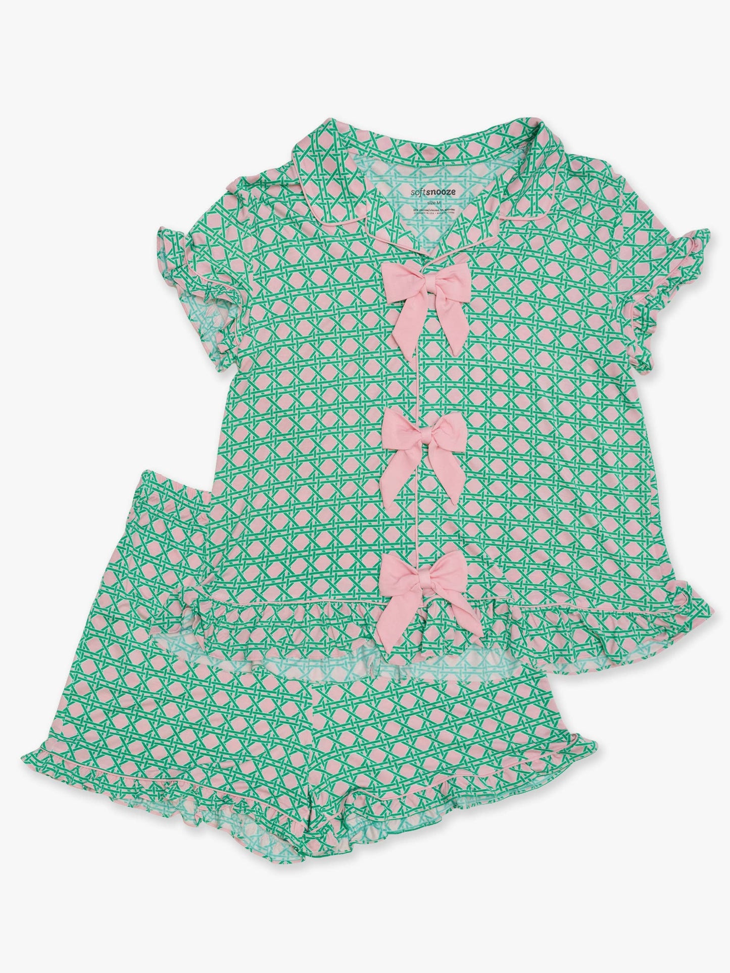 Women's Ruffle Pajama Set