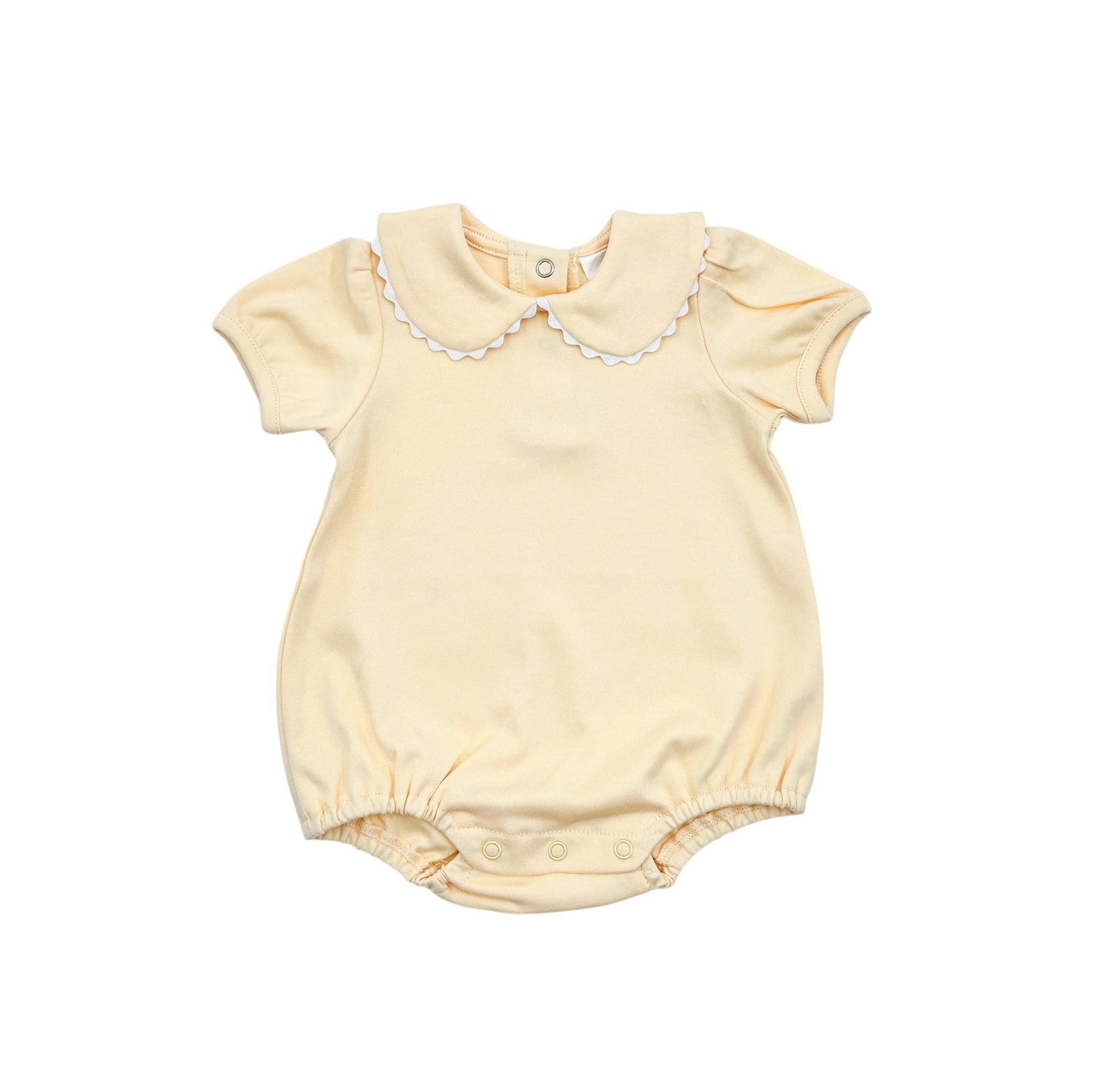 Scalloped Collar Yellow Bubble