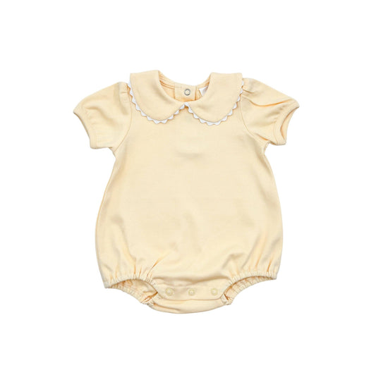 Scalloped Collar Yellow Bubble