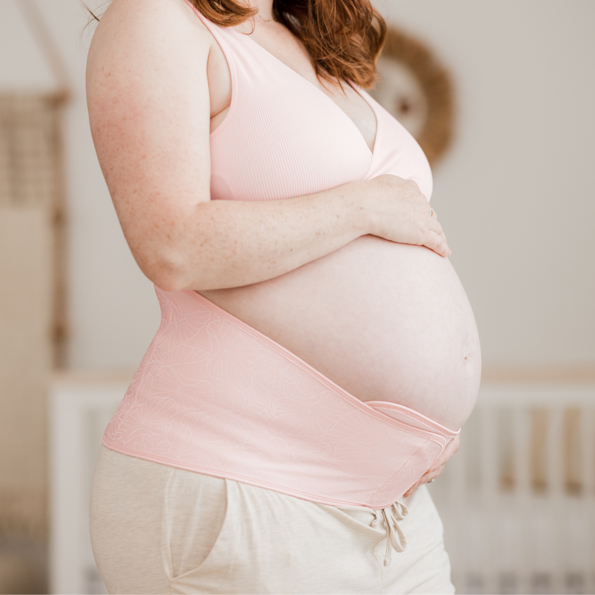 Soothing Maternity Belly & Back Support Band with Gelpack