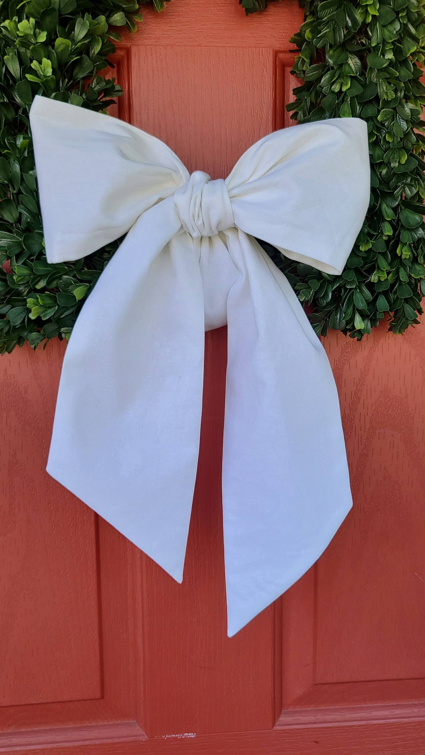 White Linen Sash - 74"