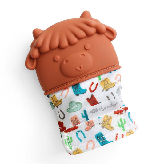 Highland Cow Silicone Mitt