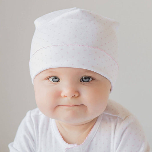 Mini Pink Dot Hat