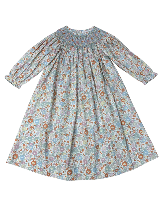 Mabry Smocked Bishop Dress