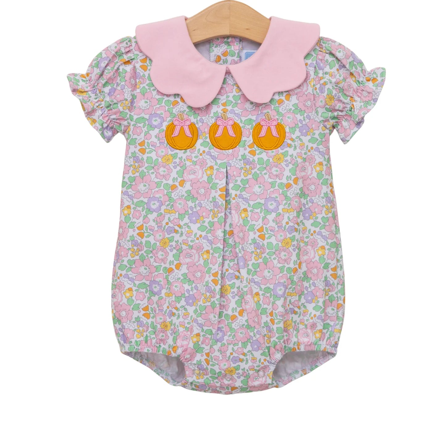 Pumpkin Floral Bubble/Dress