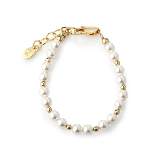 Gold/Pearl Bracelet