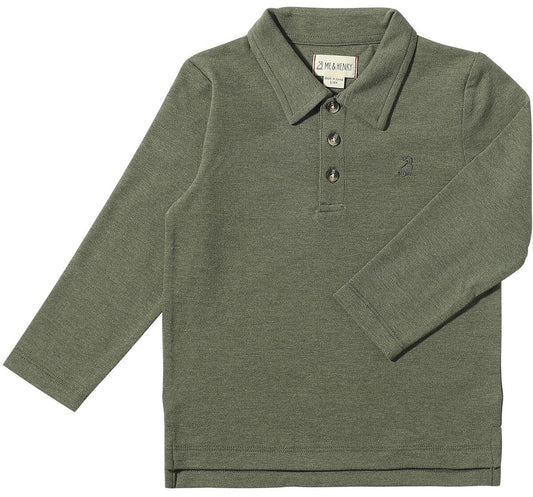 Sage Polo Long Sleeve