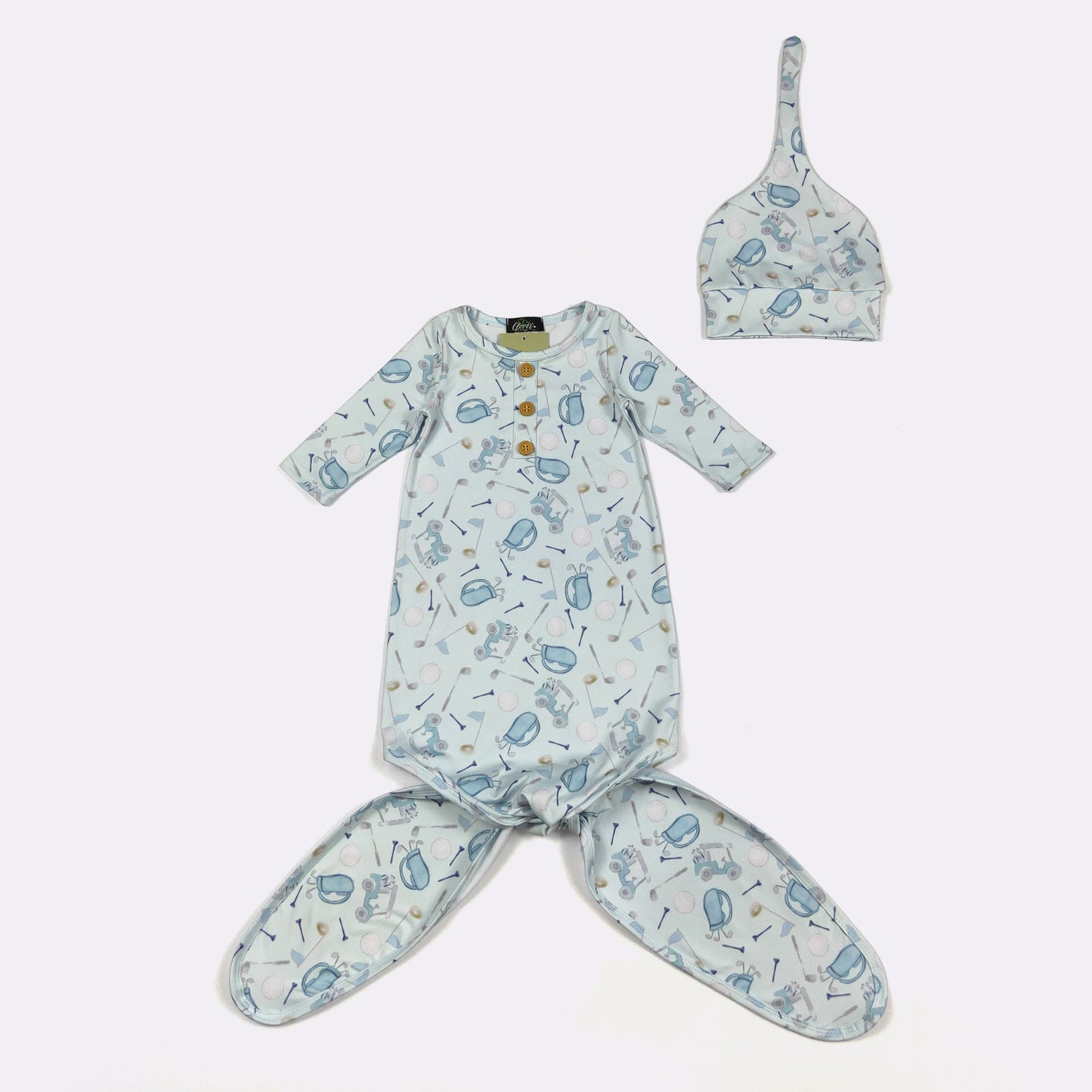 Boy Knotted Gown