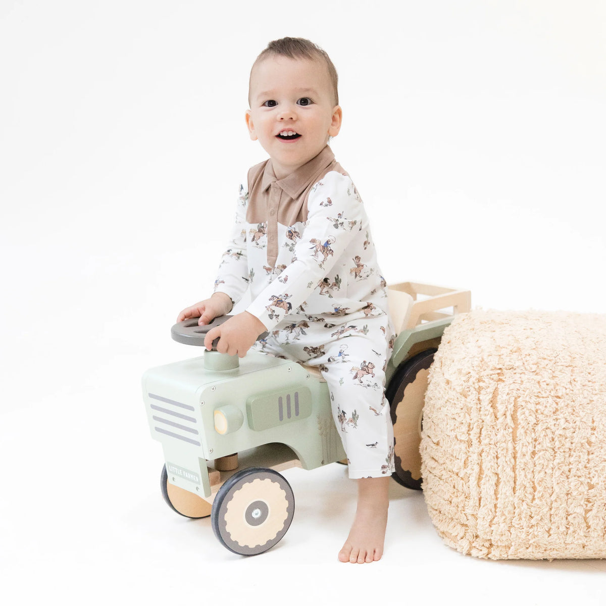 Horse Wrangler Cowboy Romper