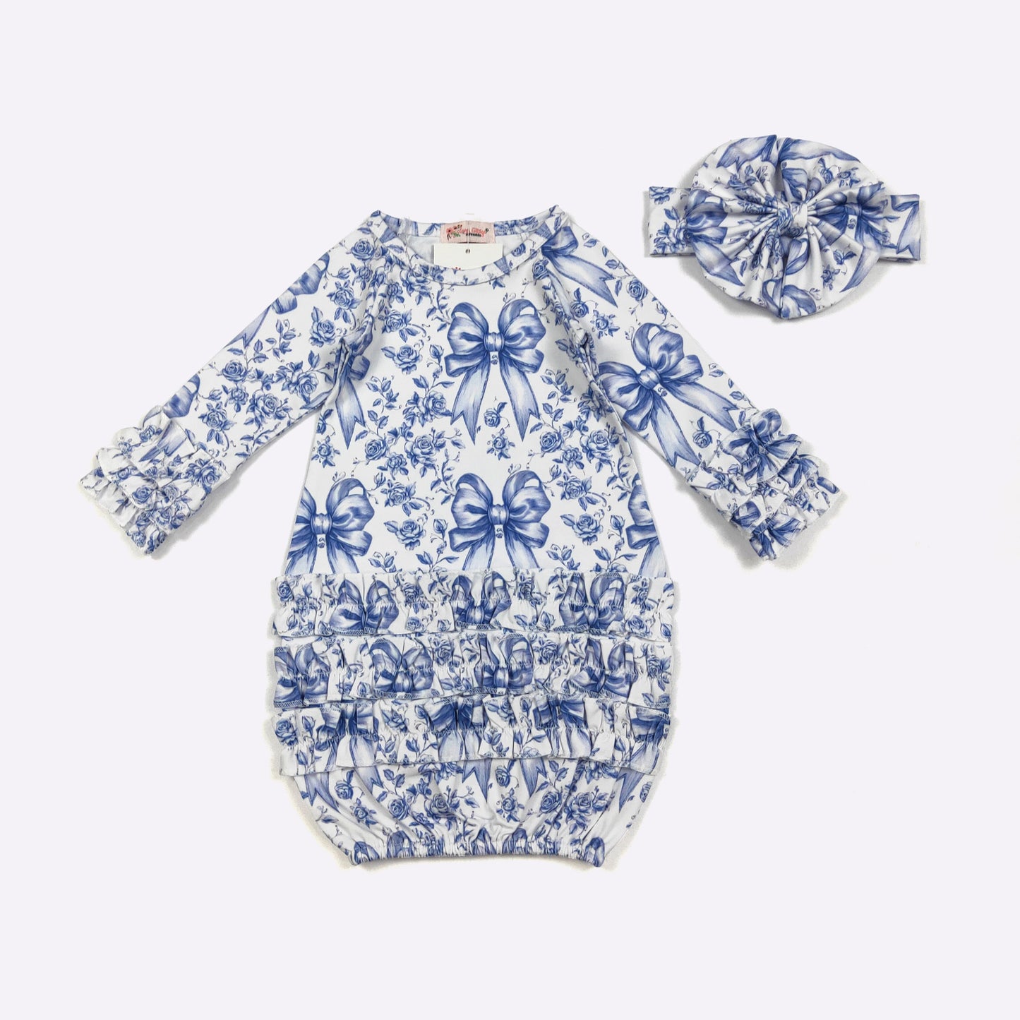 Girl Ruffle Gown