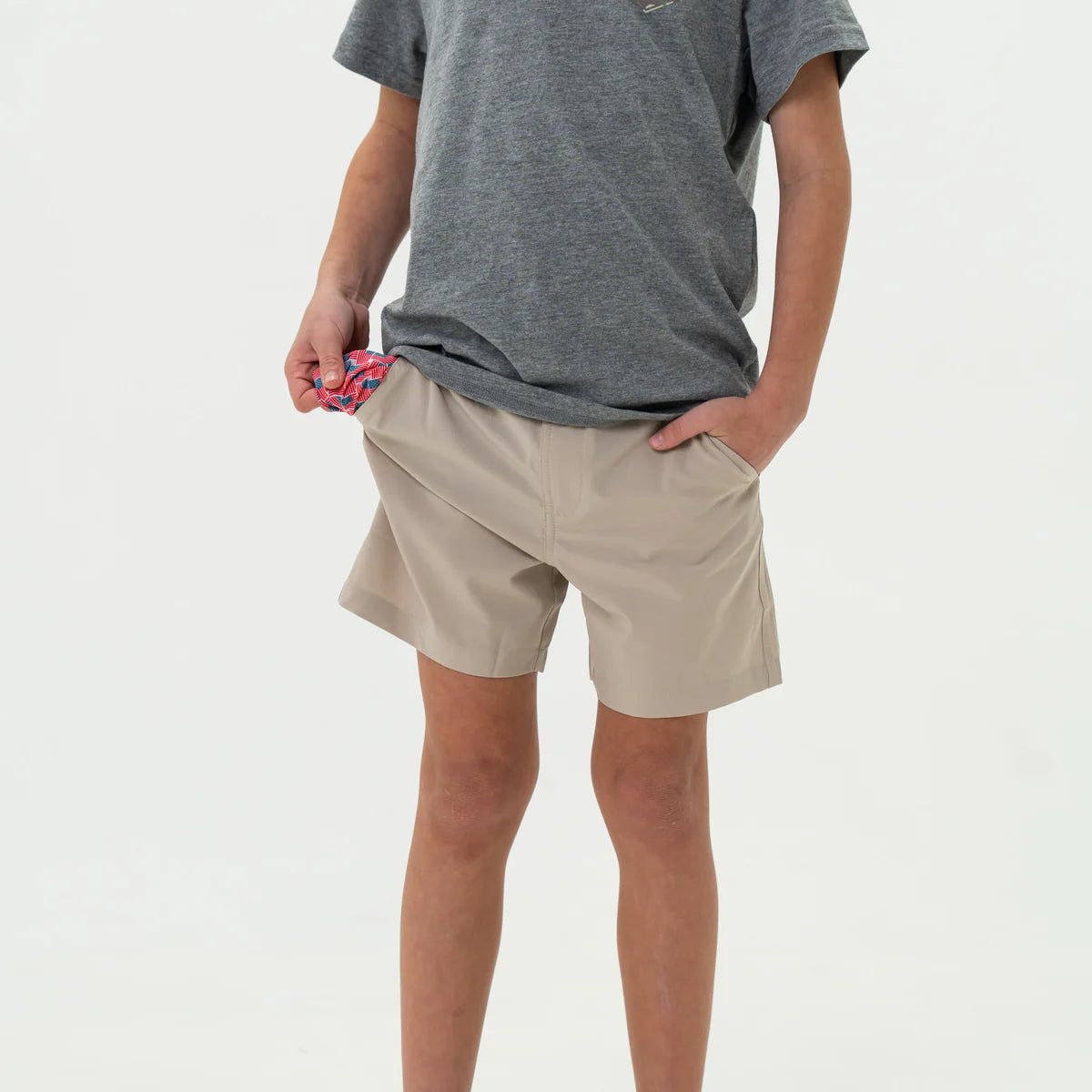 Youth Everyday Shorts - Light Khaki
