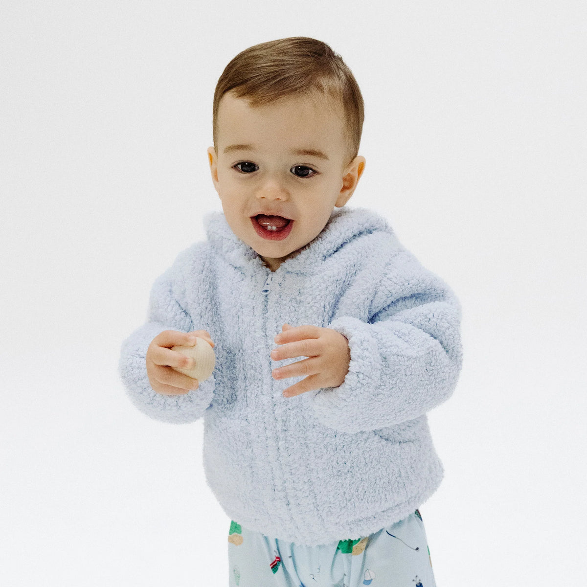 Chenille Hooded Jacket