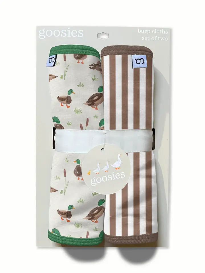 Goosies Burp Cloth Set