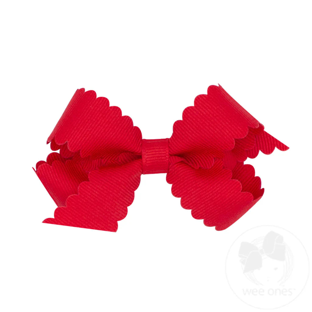 Scalloped Edge Bow