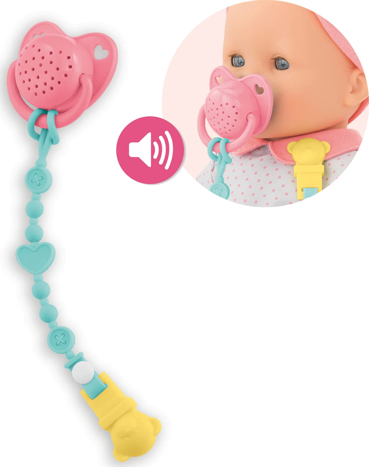 Corolle Pacifier w Sounds
