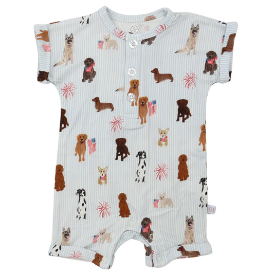 Patriotic Pups Romper