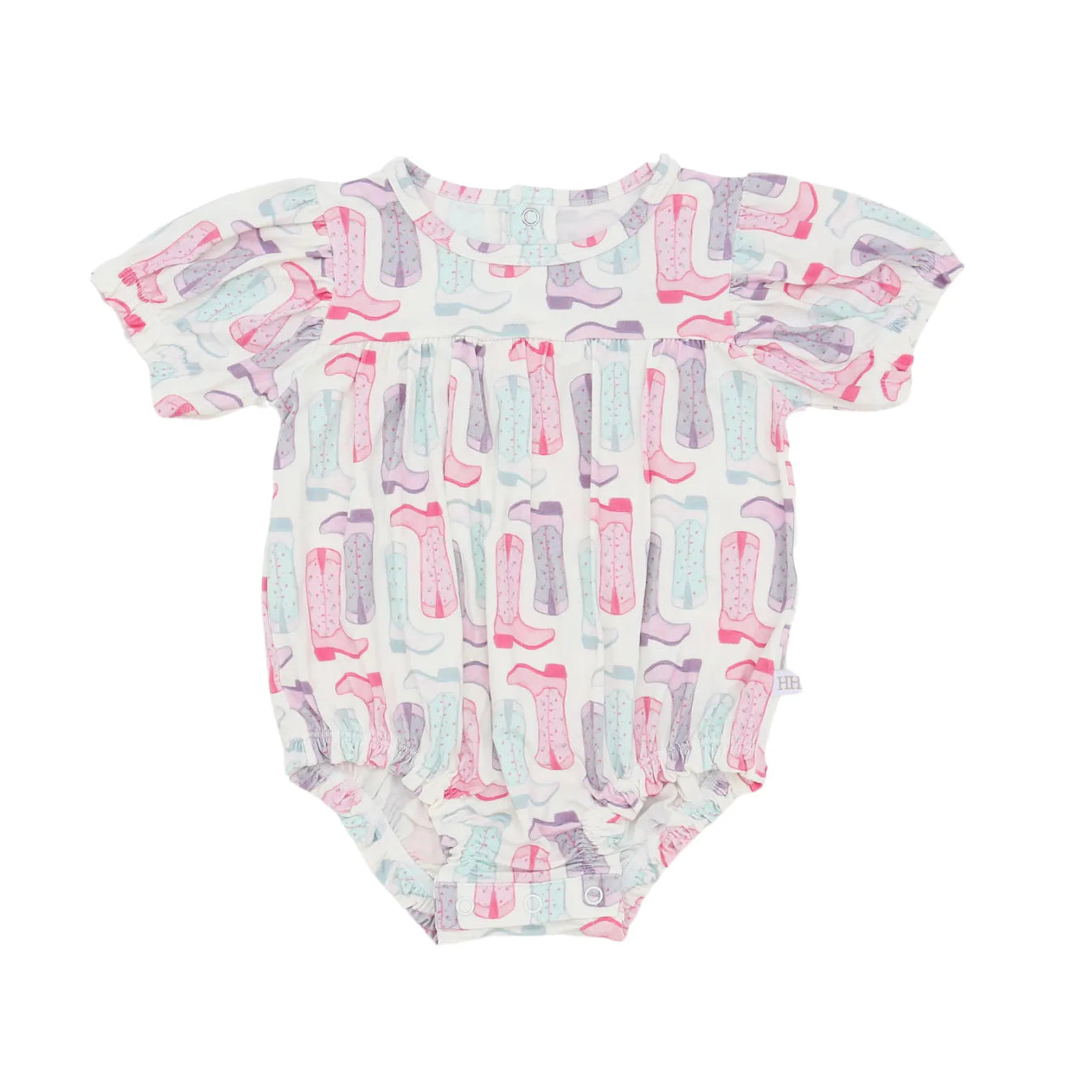 Ruffle Sleeve Bubble