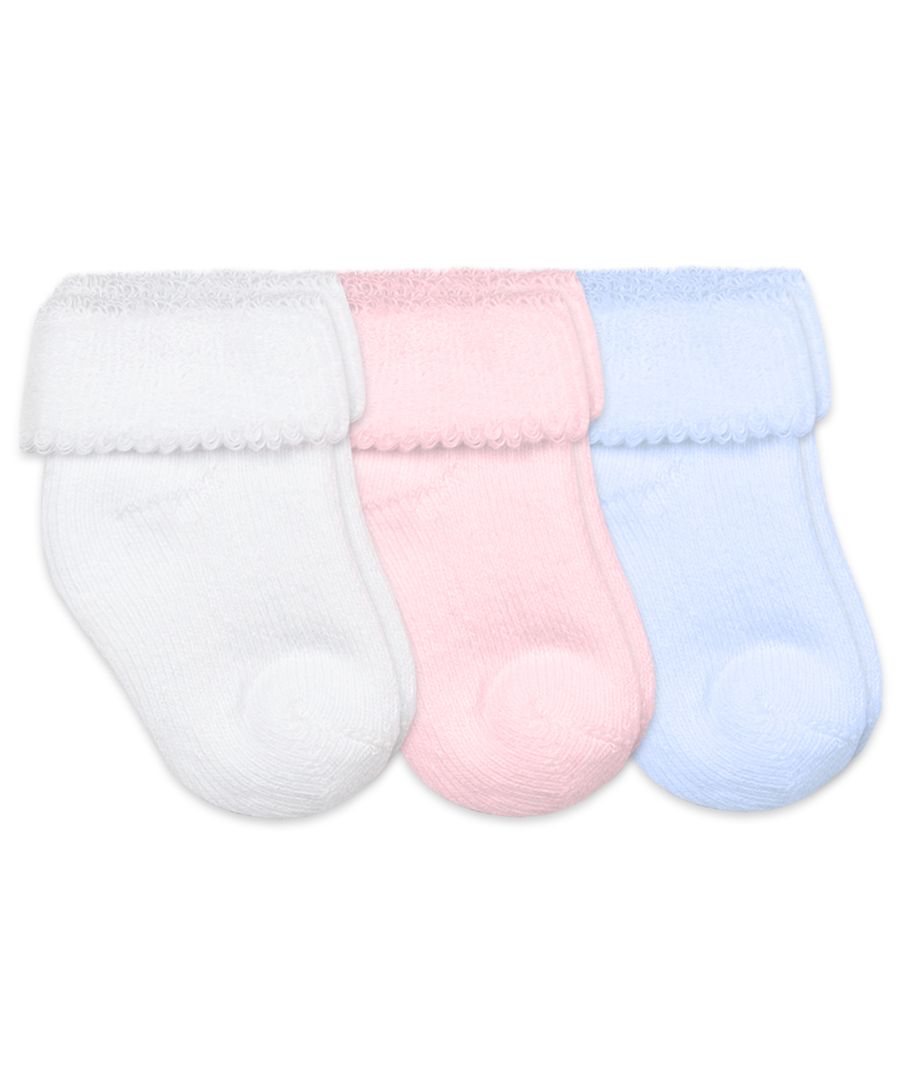 Terry Turn Cuff Bootie Socks 2 Pair Pack
