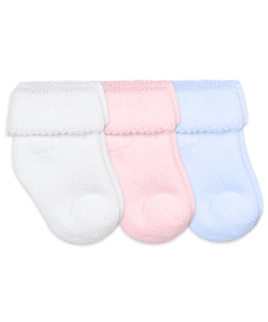 Terry Turn Cuff Bootie Socks 2 Pair Pack