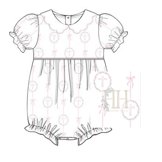Pink Cross Bubble/Dress