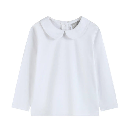 White Collared Shirt