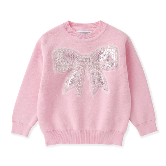 Sparkly Bow Sweater