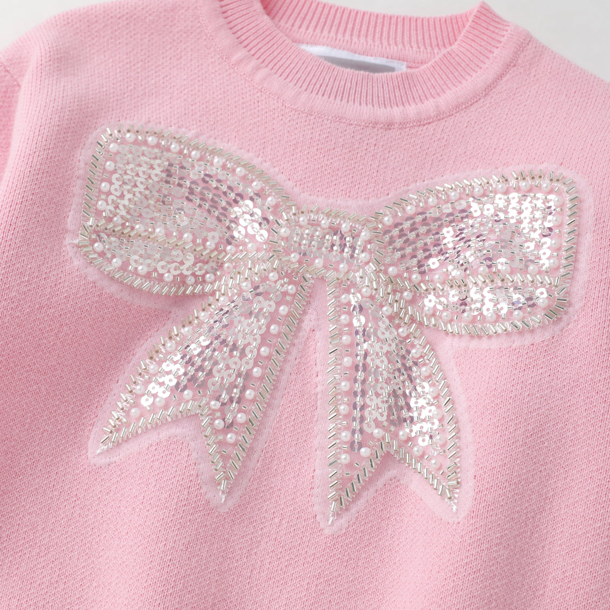 Sparkly Bow Sweater