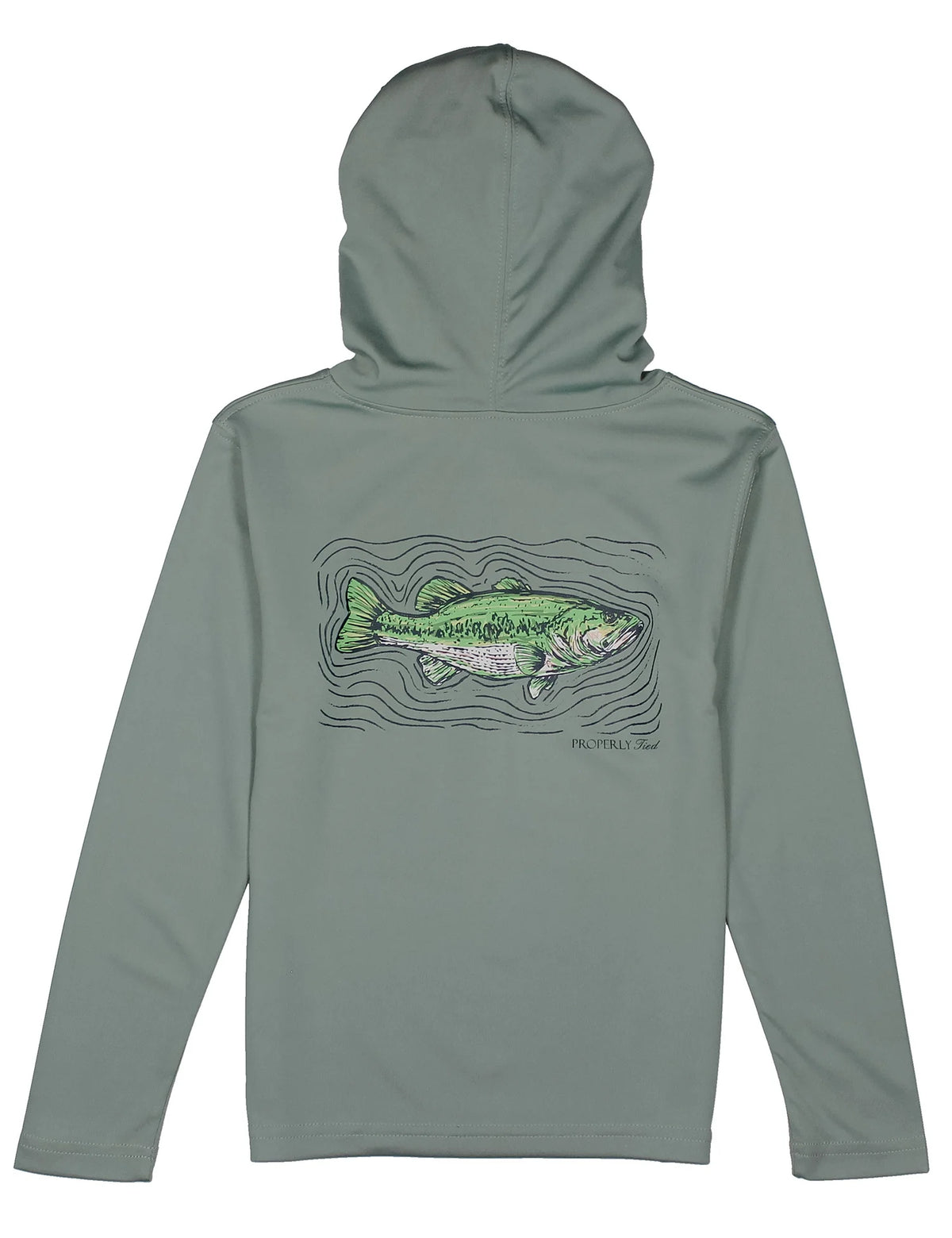 Boys Performance Hoodie- Properly Tied