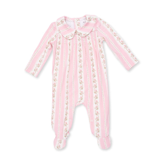 Smocked Peter Pan Snap Footie