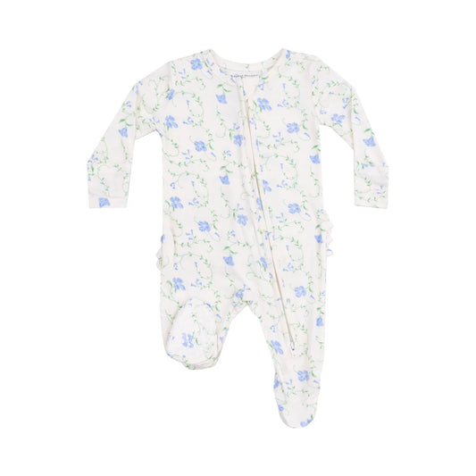 Sweet Vines Ruffle Footie