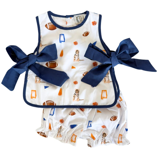 Tiger Tie Bloomer Set