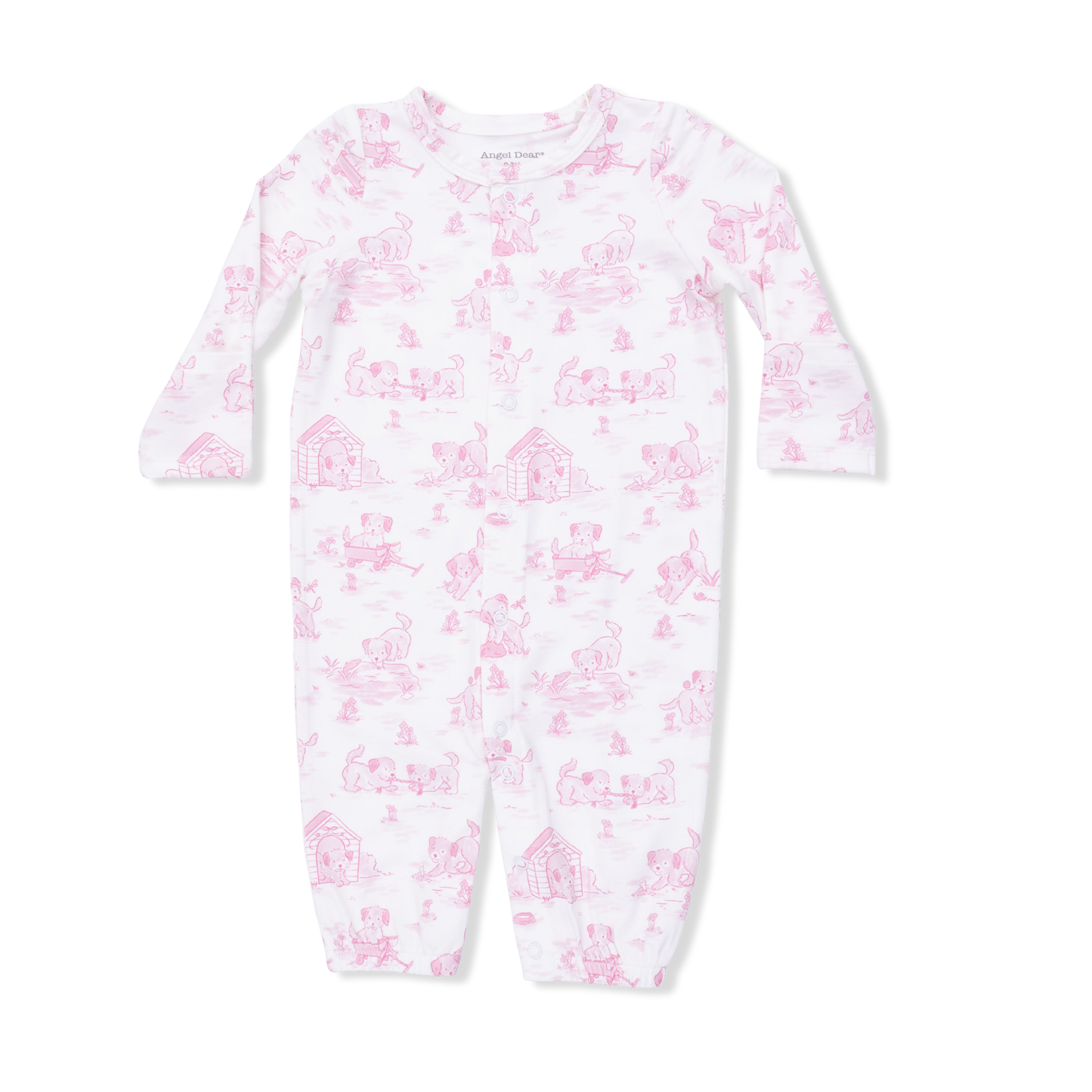 Puppy Toile Convertible Gown