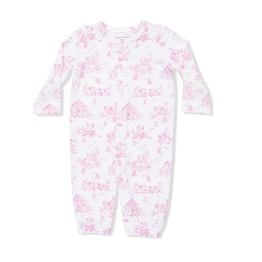 Puppy Toile Convertible Gown