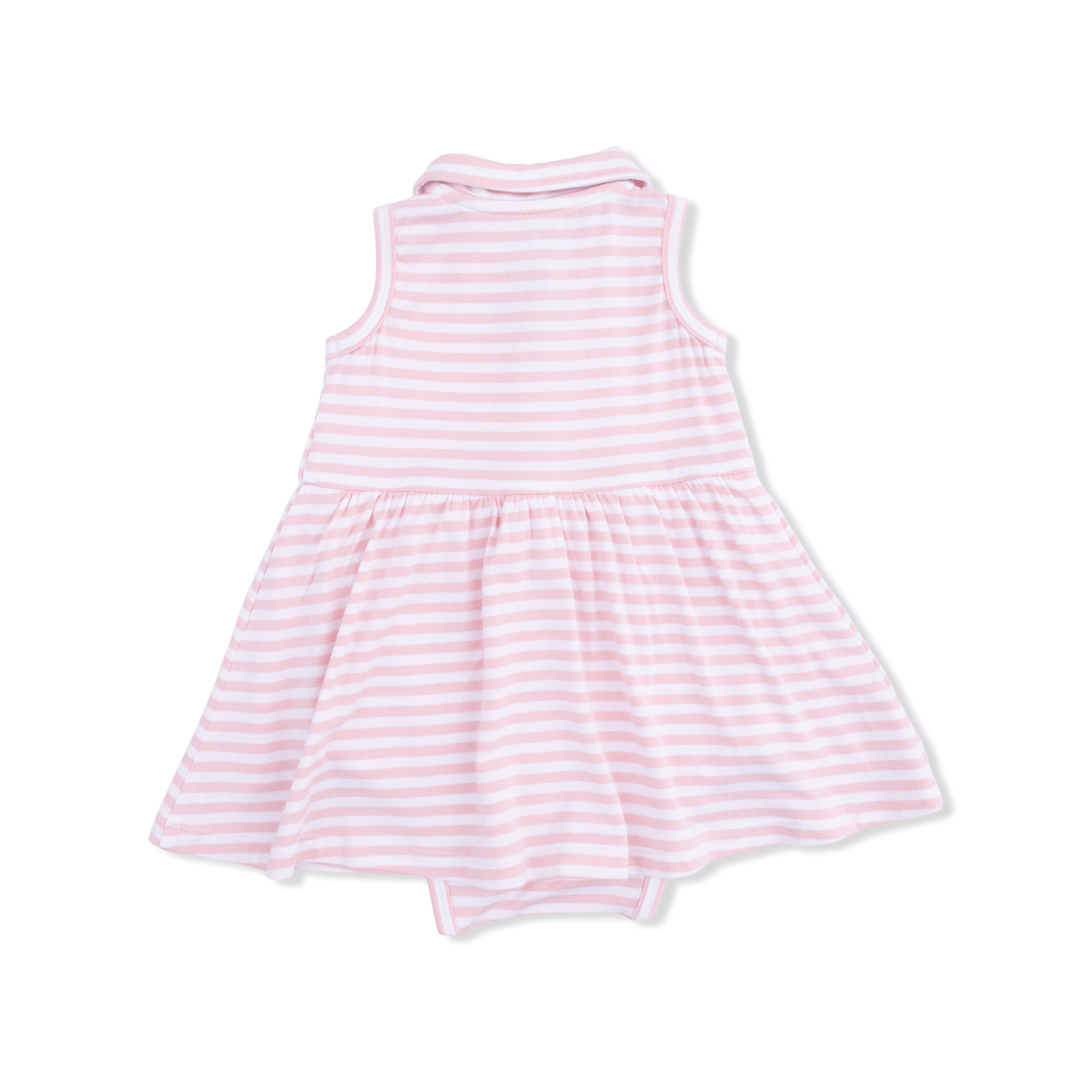 Striped Golf Polo Dress