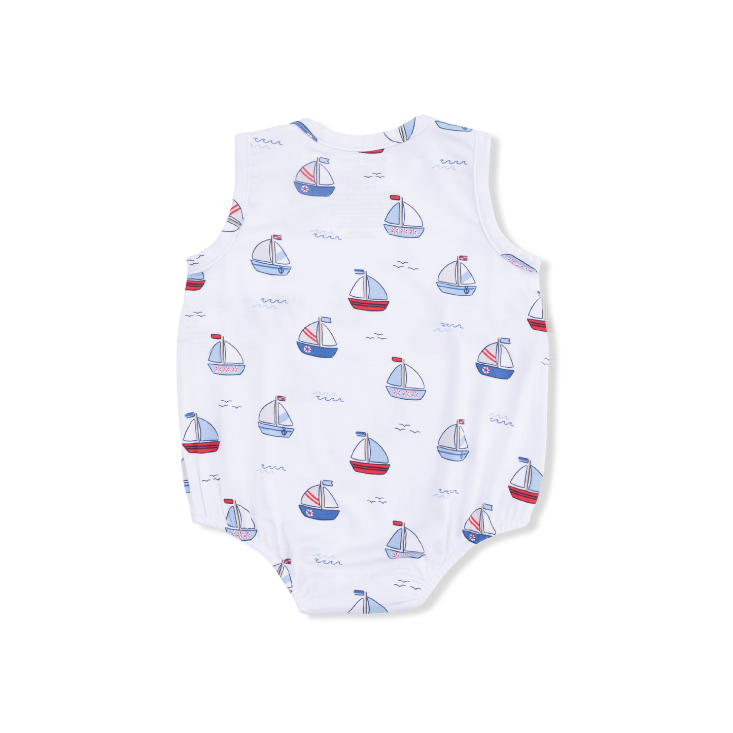 Bubbly Blue Sailboats Bubble