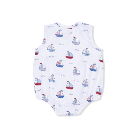Bubbly Blue Sailboats Bubble