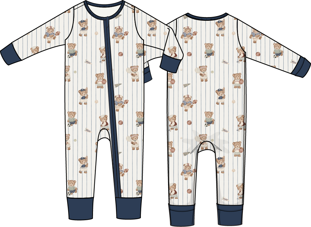 Zipper Romper Onesie