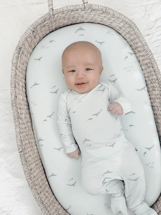 Whales Changing Pad Cover