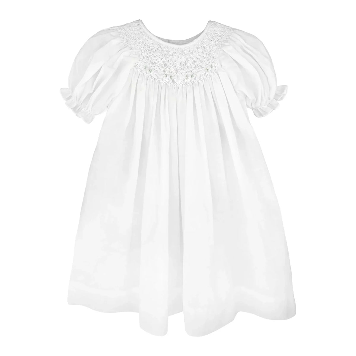 Smocked Daygown with Raglan