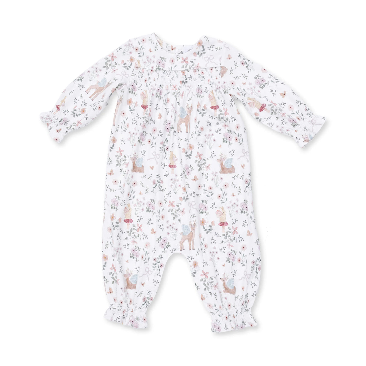 Smocked Romper- Enchanted Woodland
