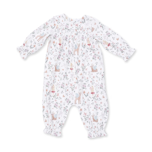 Smocked Romper- Enchanted Woodland