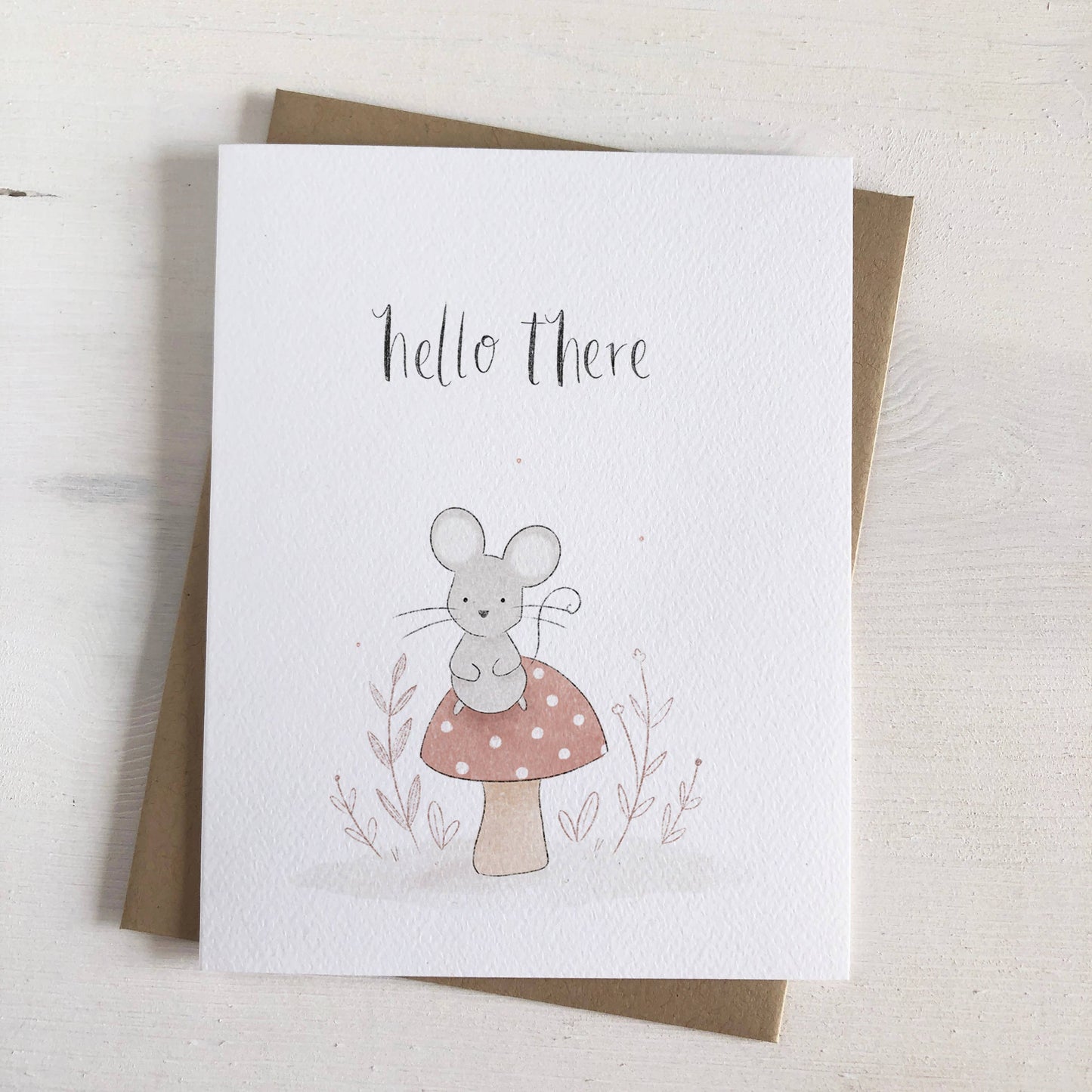 Mushroom Mouse - Everyday Greeting Card